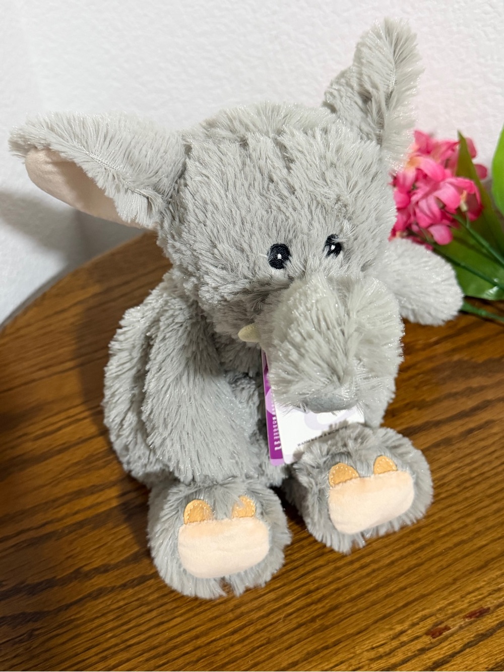 Warmies Lavender Scented Plush Elephant. Microwaveable Comfort and Warmth NWT
